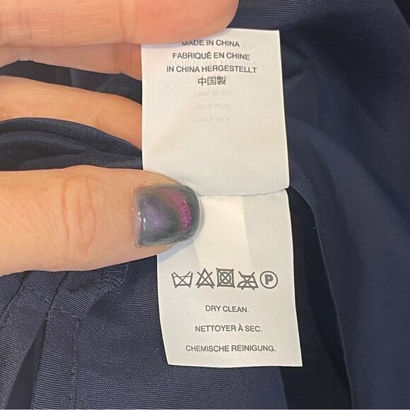 J.Crew One Shoulder Ruffle Blouse Sz 8 Gently Loved - Picture 6 of 8